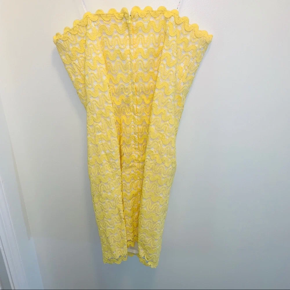 Lilly Pulitzer Lakeland Starfruit Dress Sz 4 - Picture 4 of 9